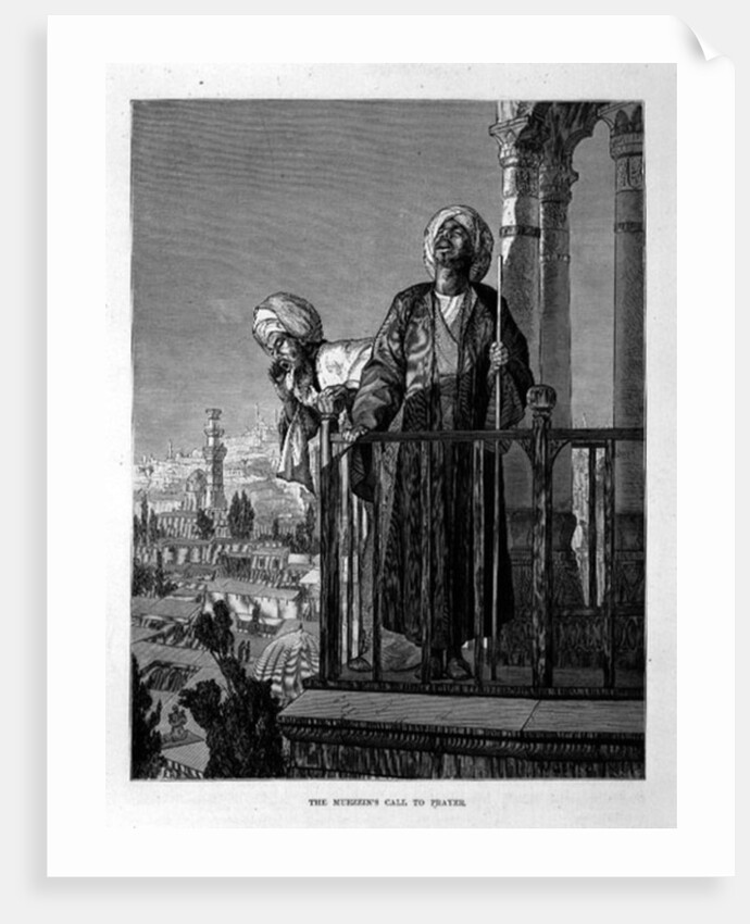The Muezzin's Call to Prayer, 19th century by Karl Wilhelm Gentz