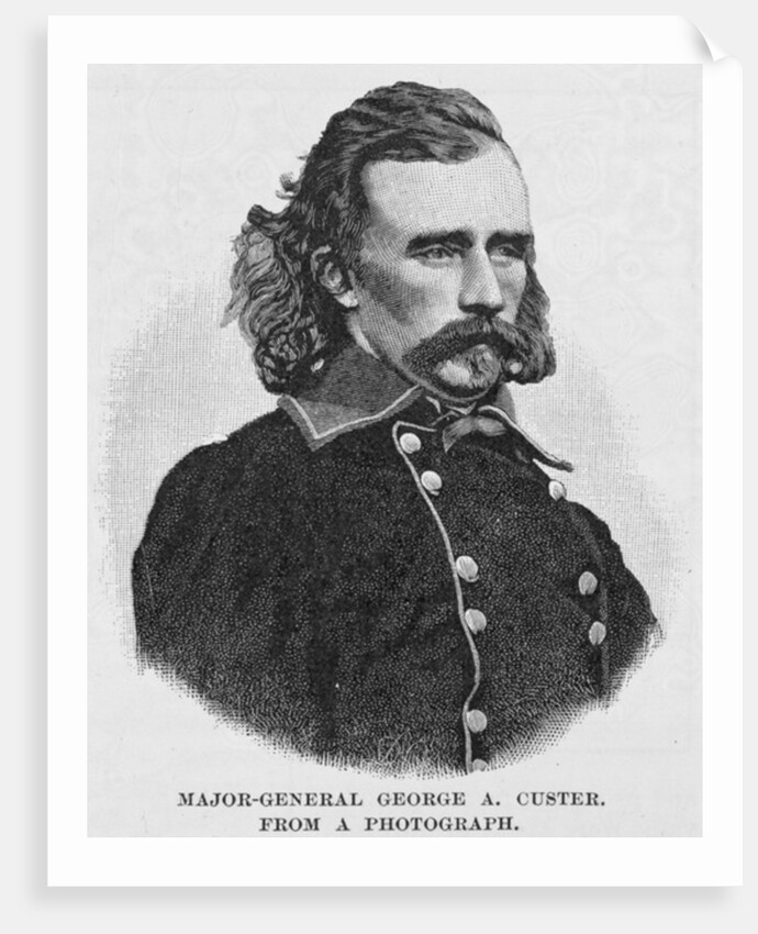 Major General George Armstrong Custer by Alexander Gardner