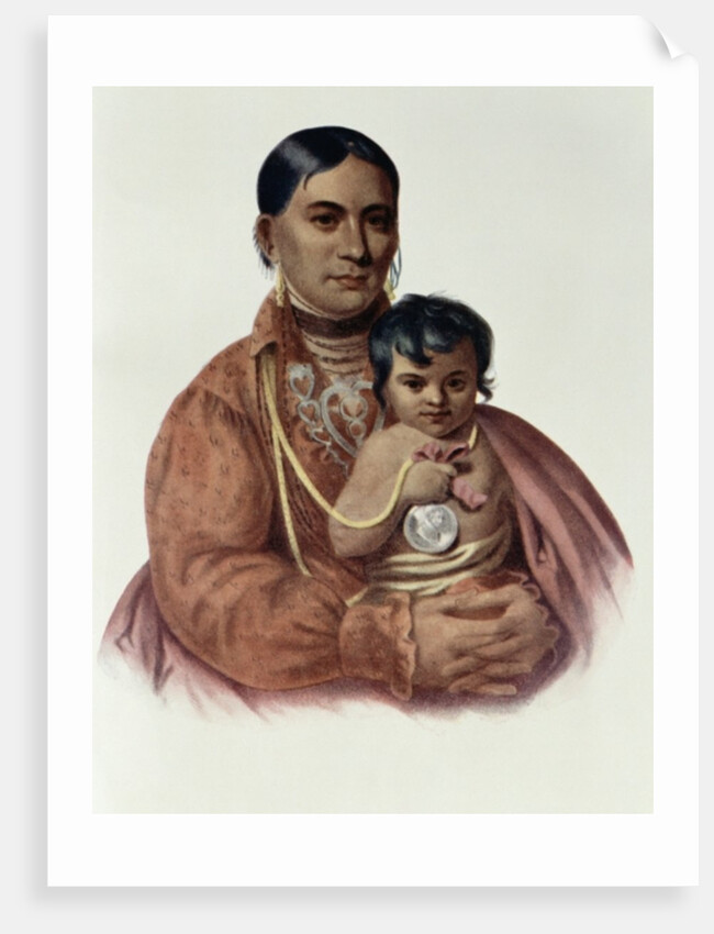 Do-Hon-Go, an Osage Woman by Charles Bird King