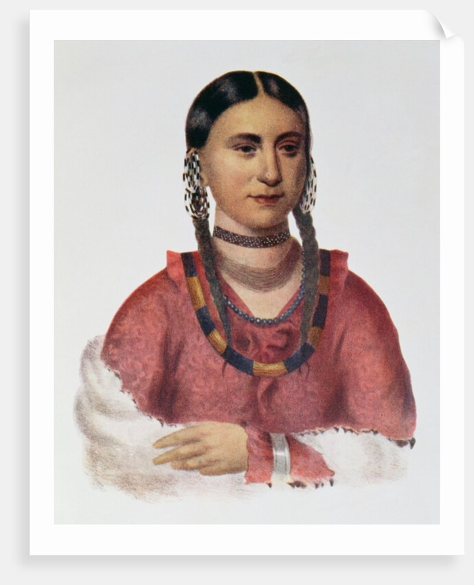 Hayne Hudjuhini or the 'Eagle of Delight' by Charles Bird King