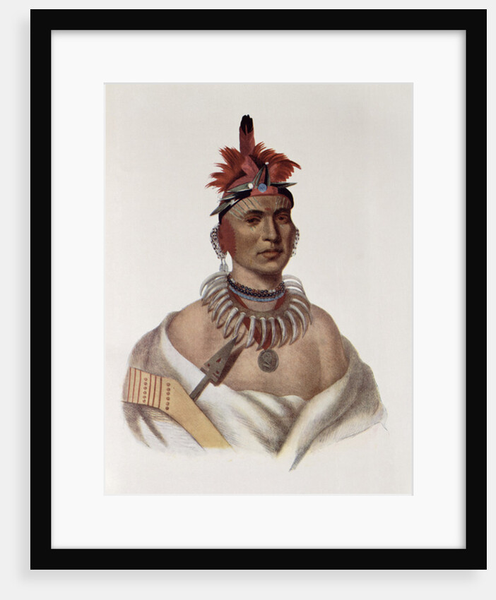 Chon-Ca-Pe or 'Big Kansas', an Oto Chief by Charles Bird King