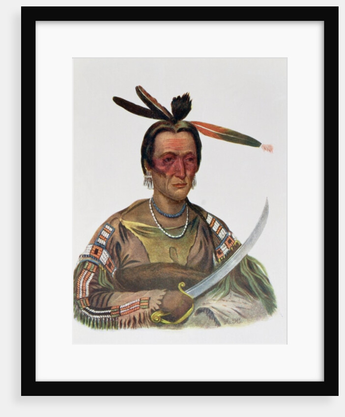 To-Ka-Cou, a Yankton Sioux Chief, 1837 by George Cooke