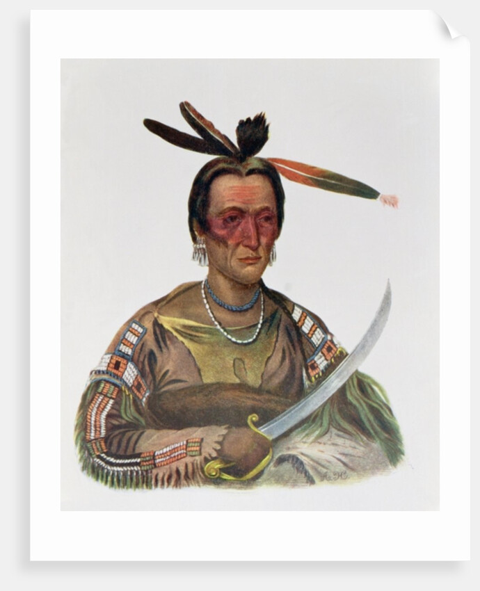 To-Ka-Cou, a Yankton Sioux Chief, 1837 by George Cooke