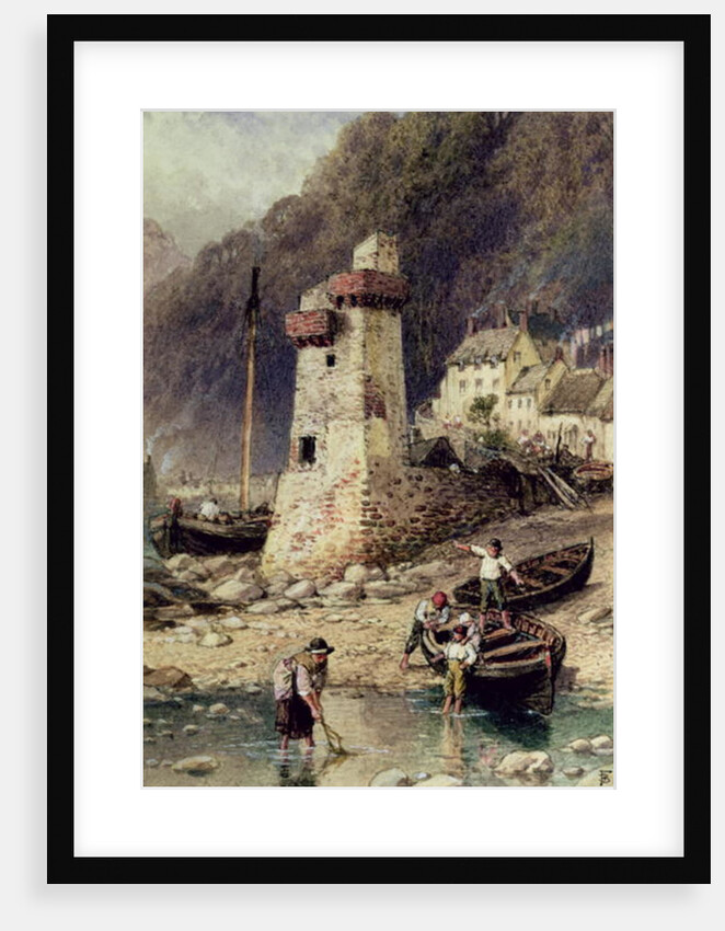 Lynmouth, Devonshire by Myles Birket Foster