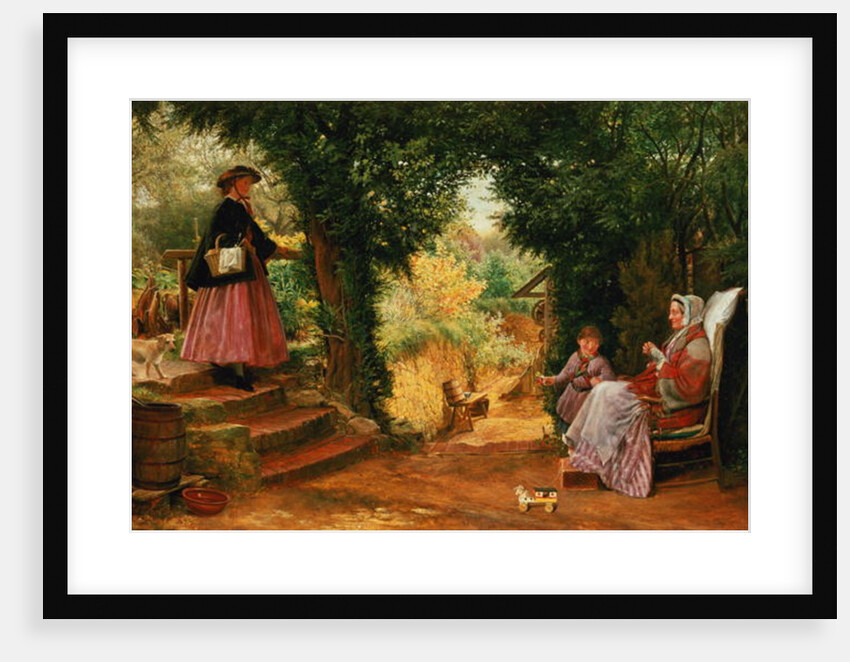 Young Lady Bountiful by Richard Redgrave