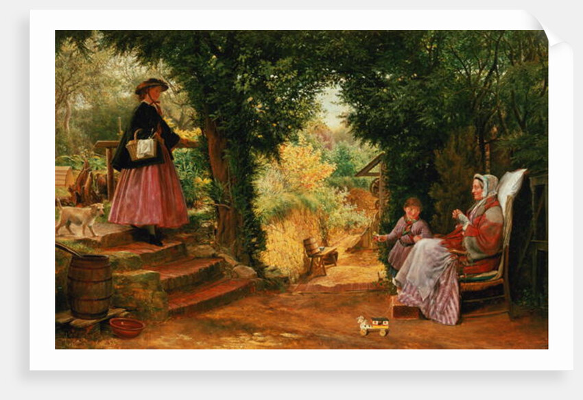 Young Lady Bountiful by Richard Redgrave