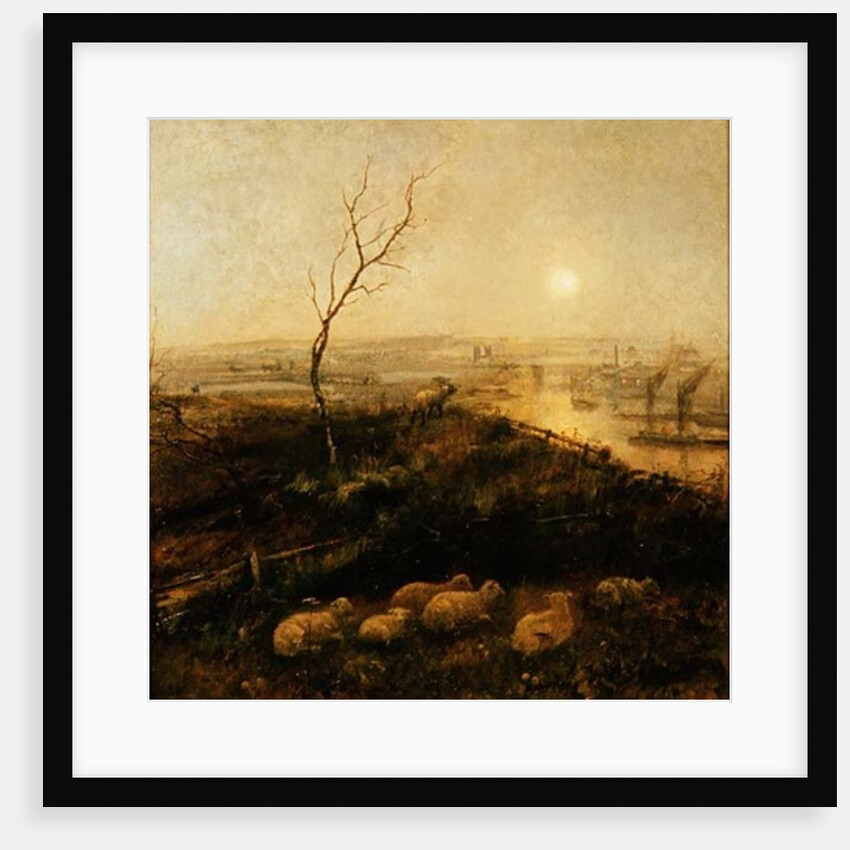 Strayed, a Moonlight Pastoral, 1878 by Cecil Gordon Lawson