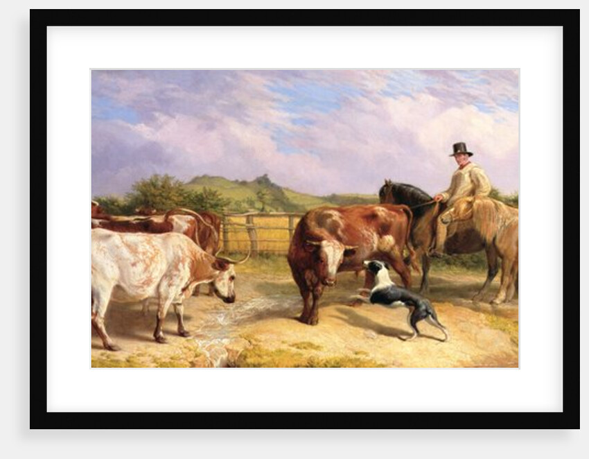 Road to Gloucester Fair by Briton Riviere