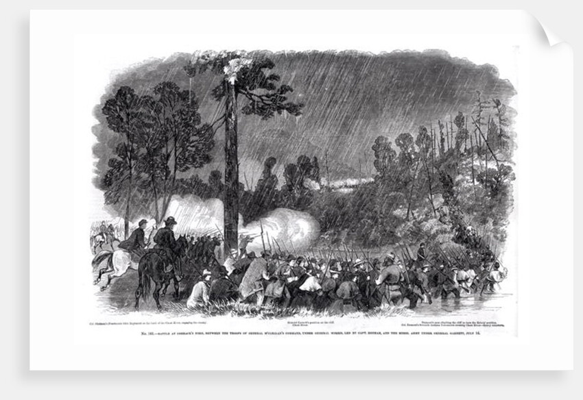Battle at Corrack's Ford by American School