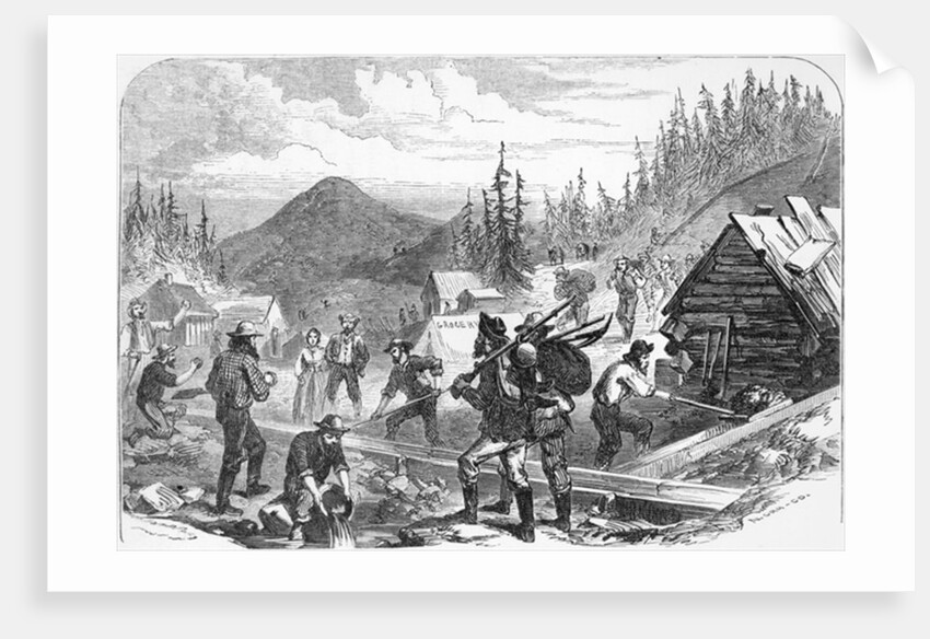 Gregory Gold Diggings, Colorado by American School