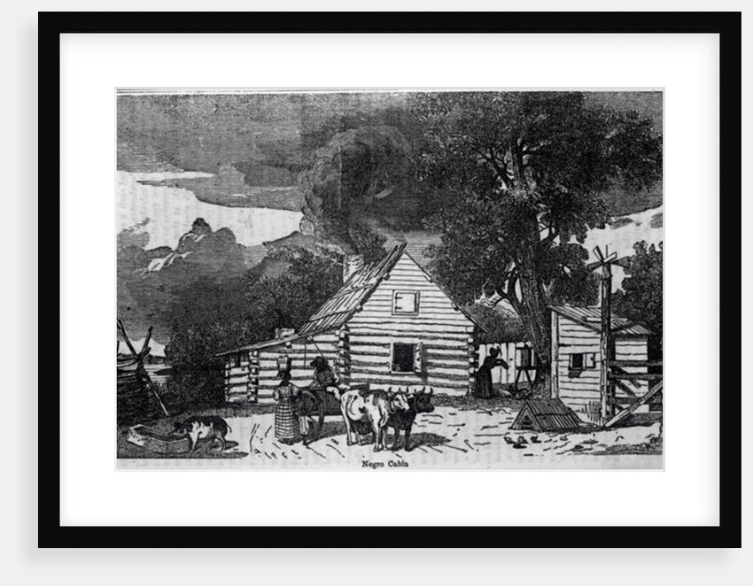 African American Cabin by American School