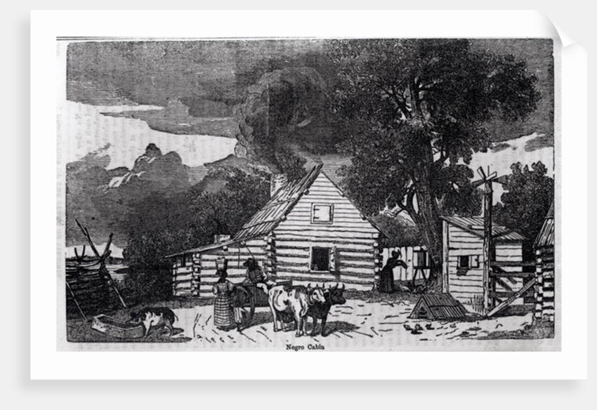 African American Cabin by American School