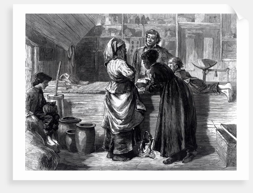 Interior of a Country Store by American School