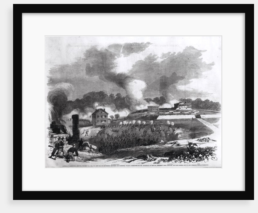 The Battle of Lexington, Missouri, 17th-20th September 1861 by American School