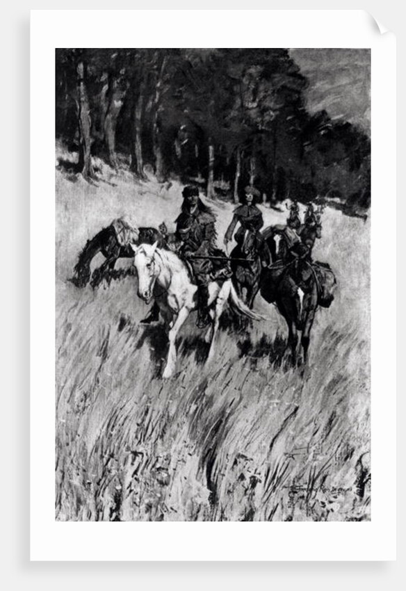 Early Pioneers on the Blue Ridge by Frederic Remington (after)