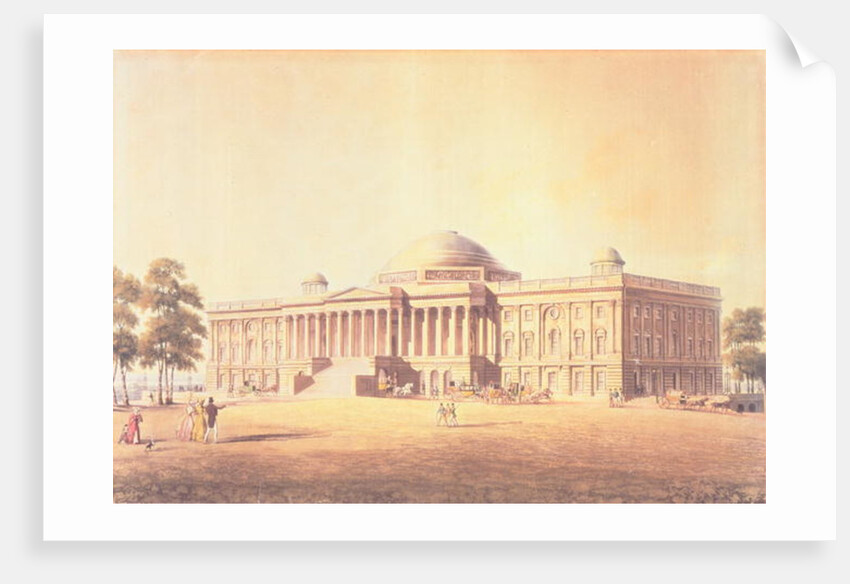 Capitol of the United States by Benjamin Henry (after) Latrobe