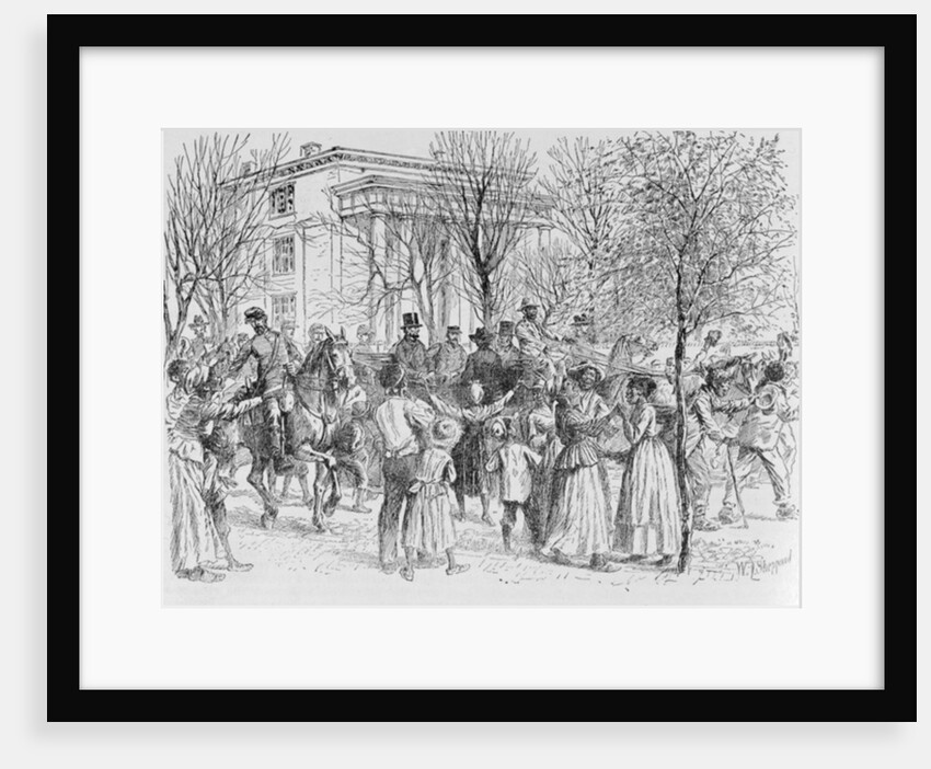 Central part of Taunton, Massachusetts by John Warner (after) Barber