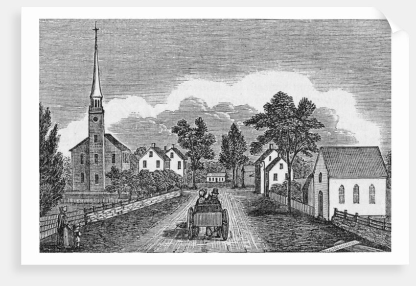 Congregational and Episcopal Churches, East Haven by American School