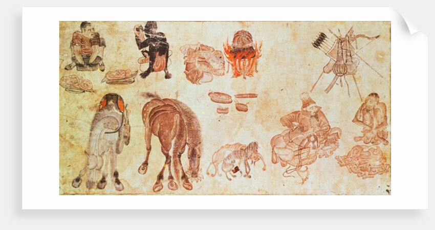 Mongolian Nomadic Camp by Mongolian School