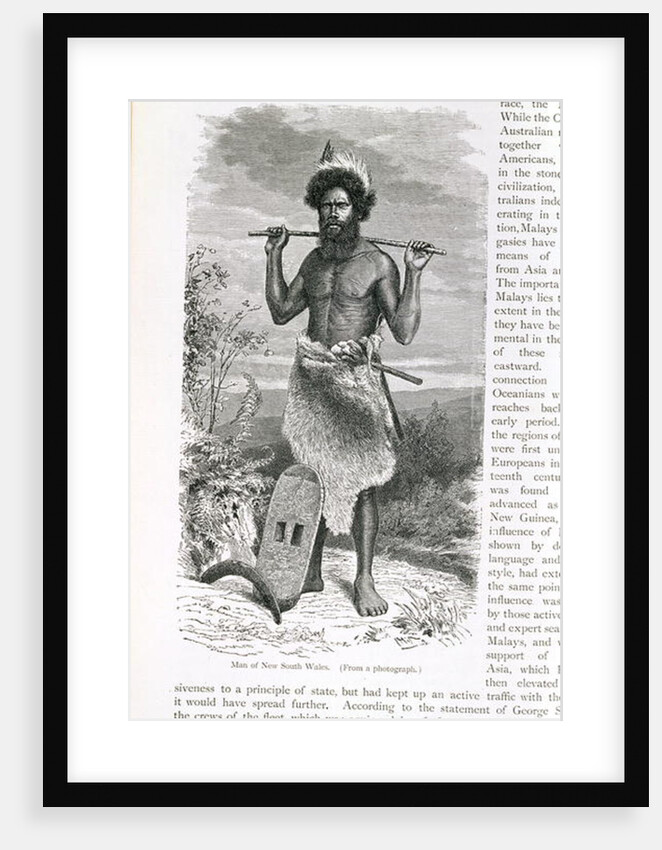 Man of New South Wales by English School