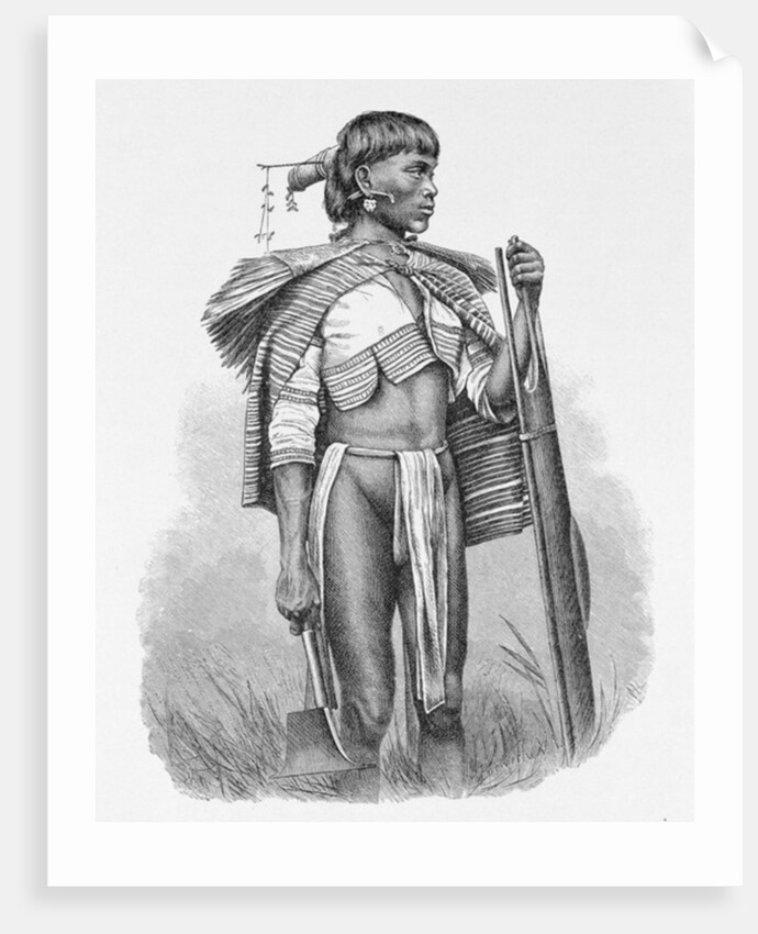 A calinga of Luzon in the Philippines by English School