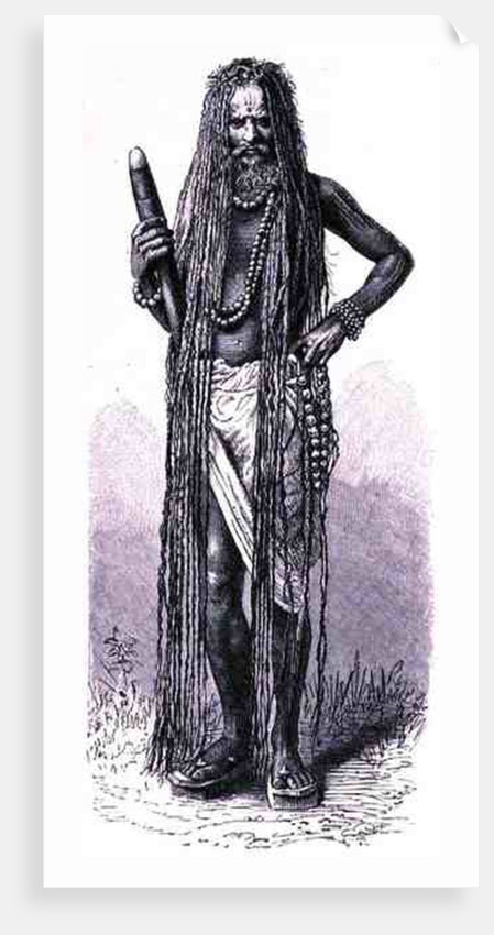 Indian fakir by English School