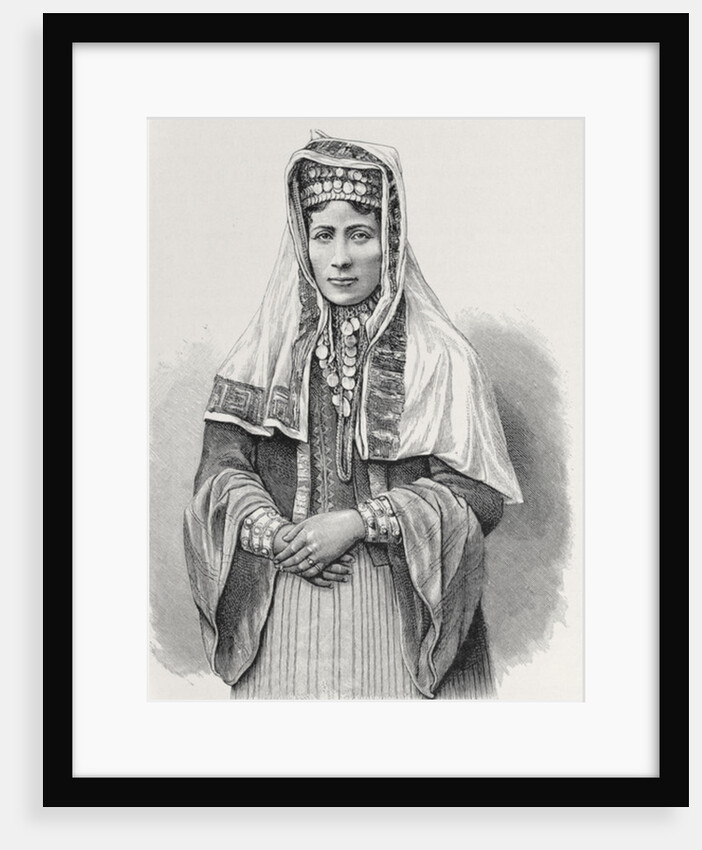 A Kurdish woman by English School