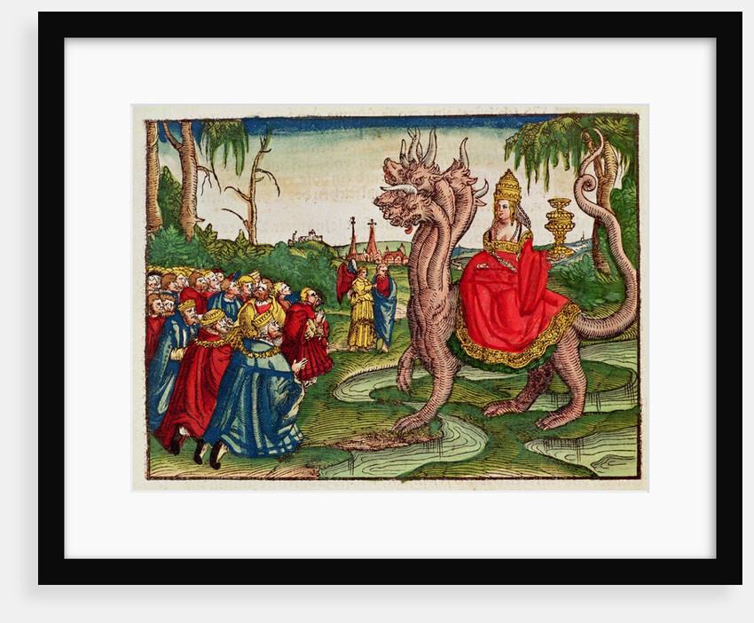 The Whore of Babylon by German School