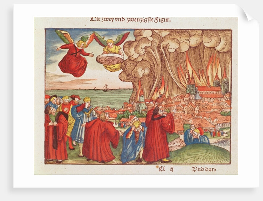 Revelation 18: Babylon burning, 1st edition by German School