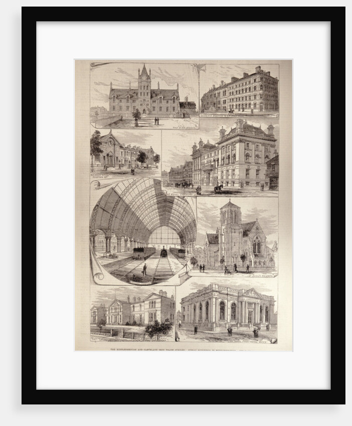The Middlesbrough and Cleveland Iron Trade Jubilee: Public Buildings in Middlesbrough by English School