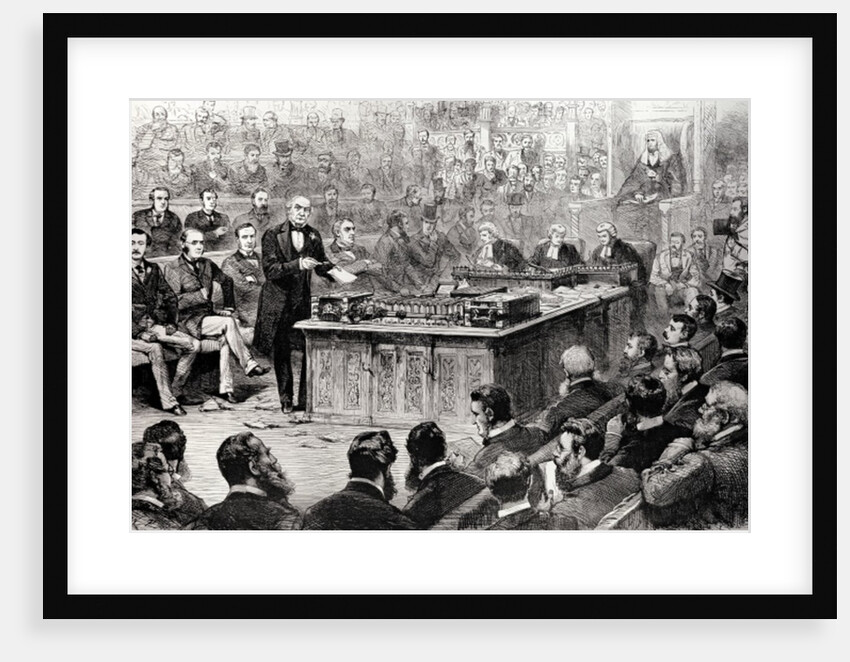 The House of Commons on Thursday April 8th: The Debate on the Government of Ireland by English School