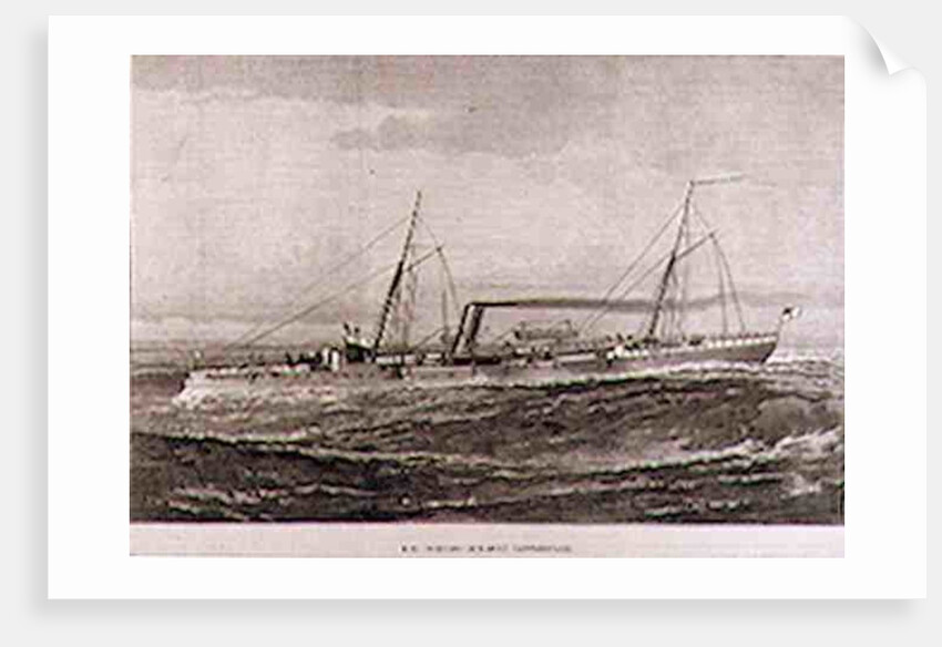 H.M. Torpedo Gun-Boat 'Rattlesnake' by English School