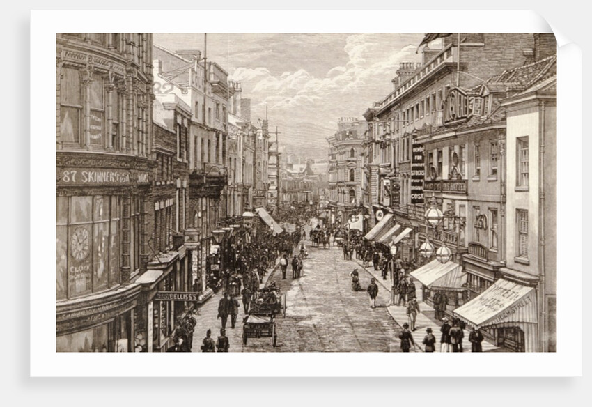 The Queen's Visit to Birmingham: The High Street by English School