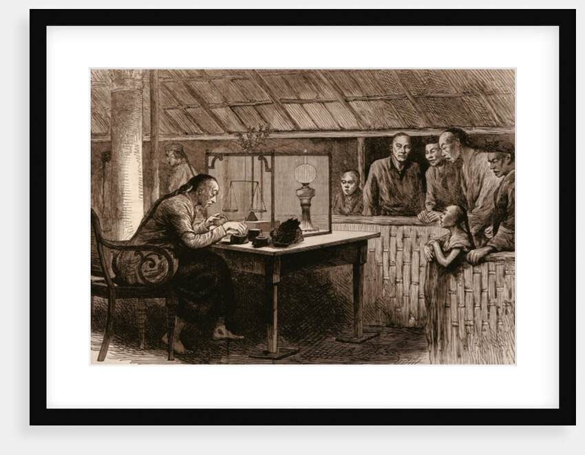 The Opium Traffic: Chinese Selling Opium by English School