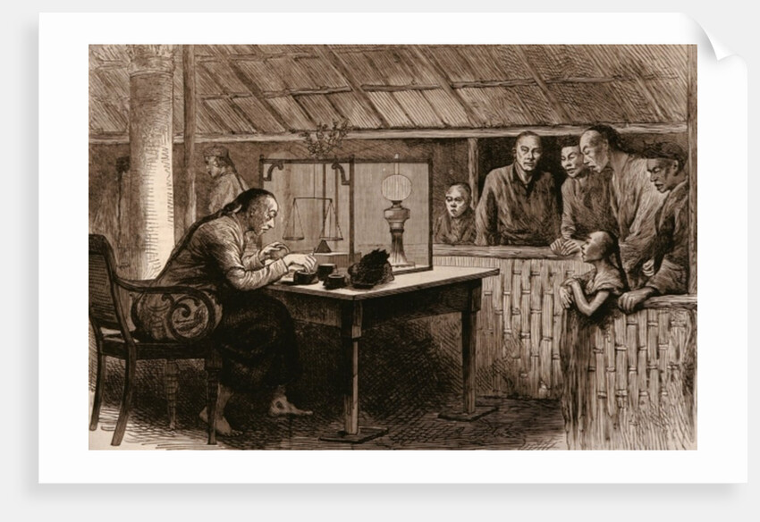 The Opium Traffic: Chinese Selling Opium by English School