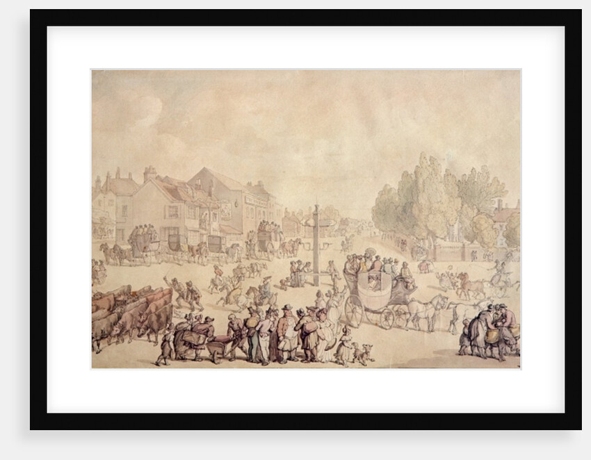 Elephant and Castle by Thomas Rowlandson