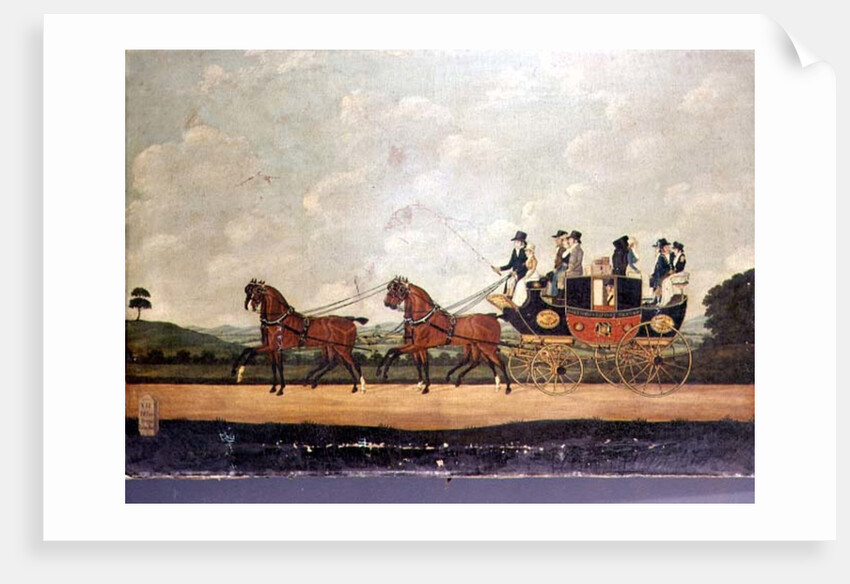 The Dartford, Crayford and Bexley Stagecoach by John Cordrey