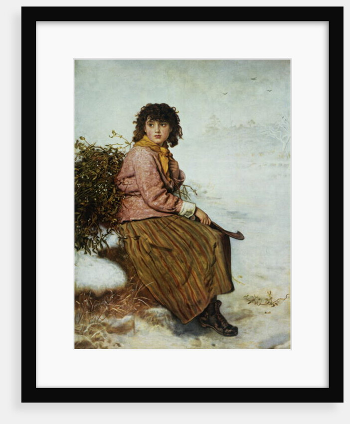 The Mistletoe Gatherer, 1894 by John Everett (after) Millais