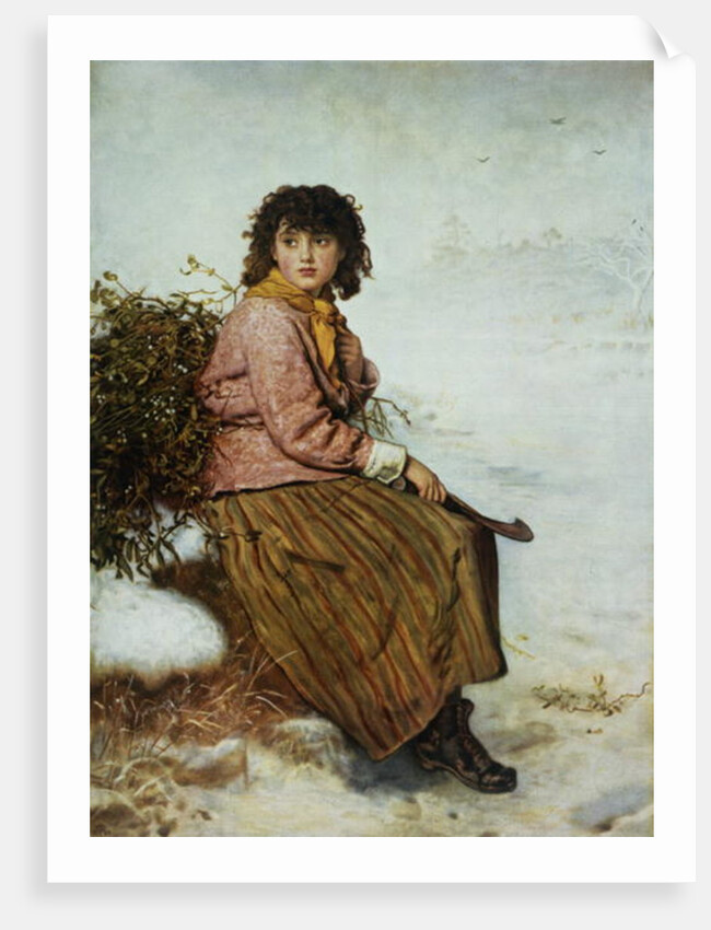 The Mistletoe Gatherer, 1894 by John Everett (after) Millais