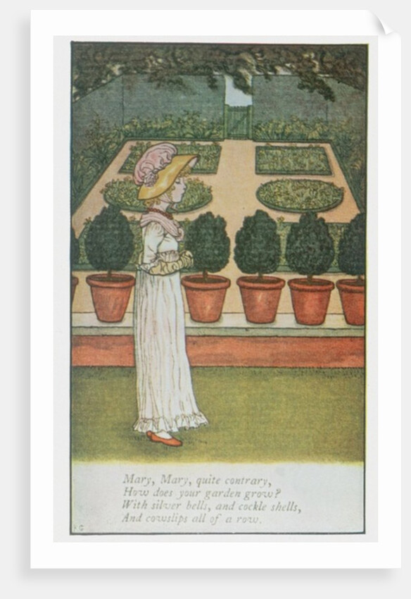 April Baby's Book of Tunes: Mary, Mary, Quite Contrary by Kate Greenaway
