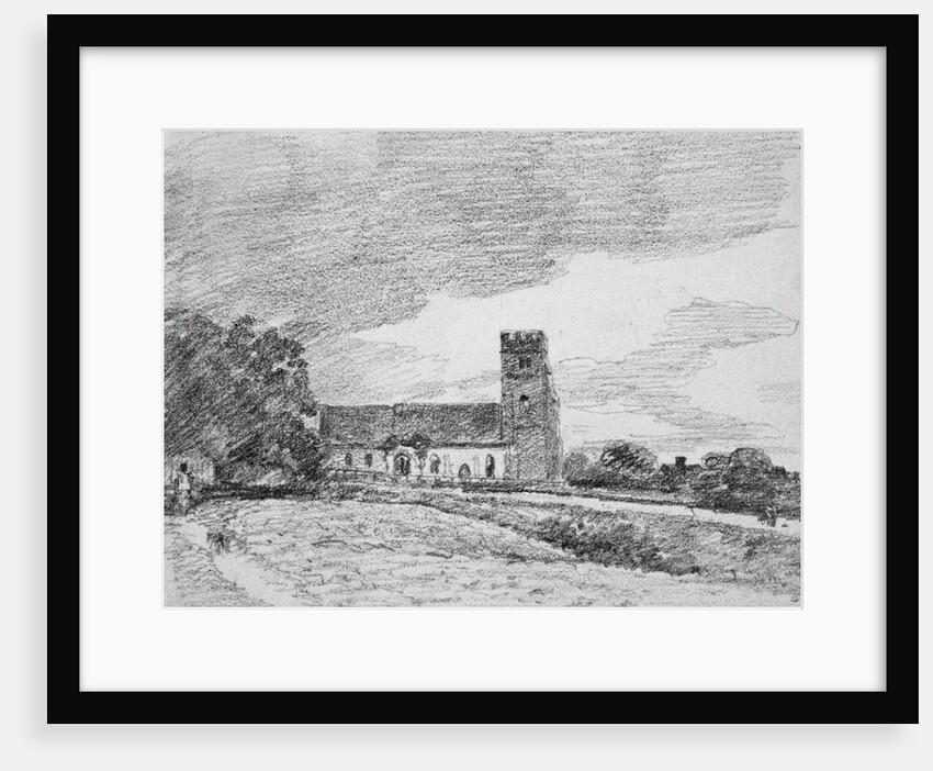 Feering Church, 1814 by John Constable