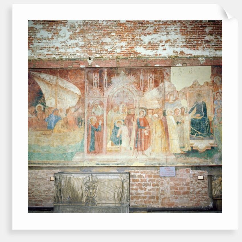 St Ranieri in the Holy Land, mid 14th century by Andrea di Bonaiuto