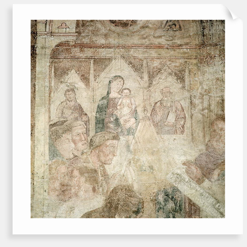 St. Ranieri Praying in the Temple, mid 14th century by Andrea di Bonaiuto (fl.1343-77)