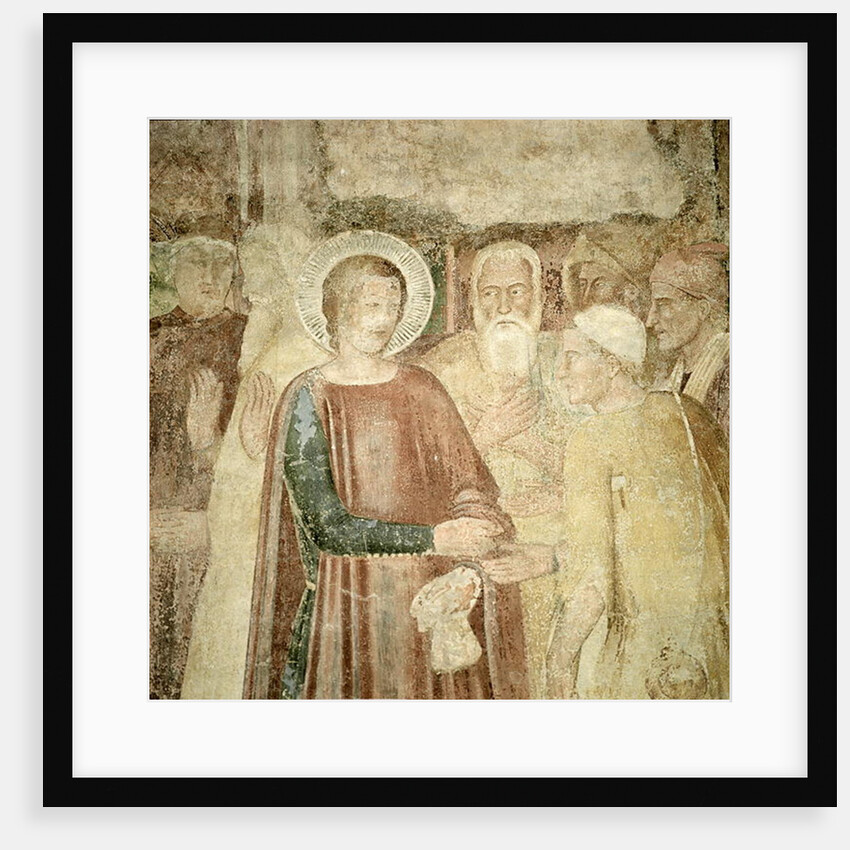 Detail of St. Ranieri in the Holy Land, mid 14th century by Andrea di Bonaiuto