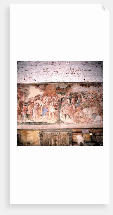 Conversion of Saint Ephysius, c.1390 by Aretino Luca Spinello or Spinelli