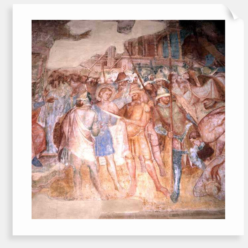 St. Ephysius Condemned, c.1390 by Aretino Luca Spinello or Spinelli