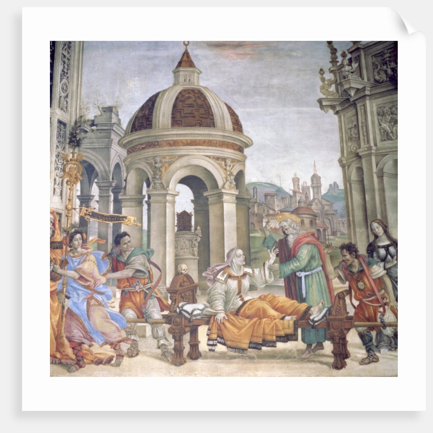The Raising of Drusiana by Filippino Lippi