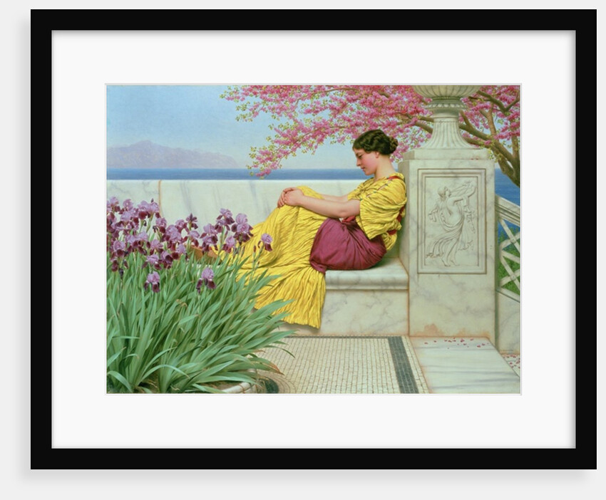 Under the Blossom that Hangs on the Bough, 1917 by John William Godward