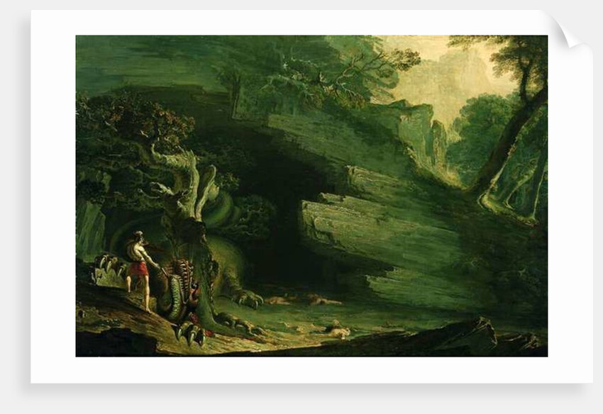 Cadmus and the Dragon by John Martin