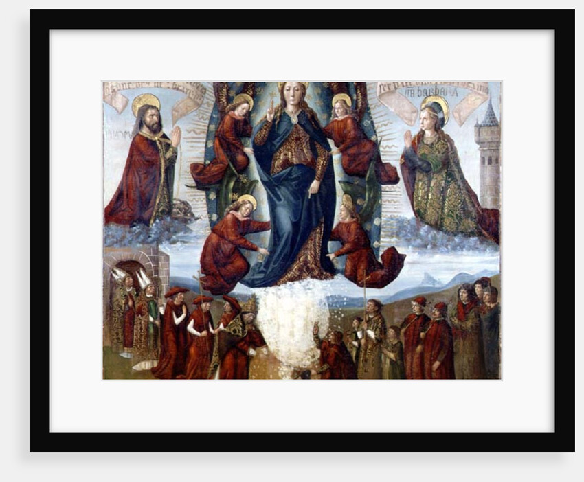 The Miracle of the Snow by Hispano-Netherlandish School